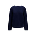 Blue Cashmere Sweatshirt