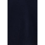 Blue Cashmere Sweatshirt