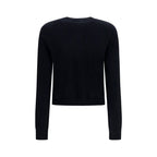 Black Cashmere Sweatshirt