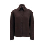 Brown Cashmere Cardigan