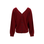 Bordeaux Cashmere Cardigan