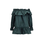 Bicolor Polyamide Casual Dress