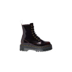 Bordeaux Leather Ankle Boots