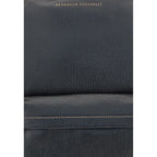 Black Calf Leather Bos Taurus Handbag