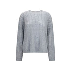 Gray Cashmere Sweater