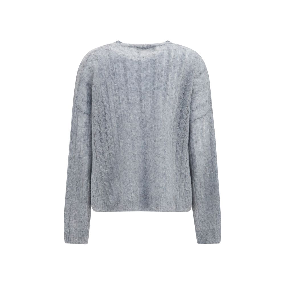 Gray Cashmere Sweater