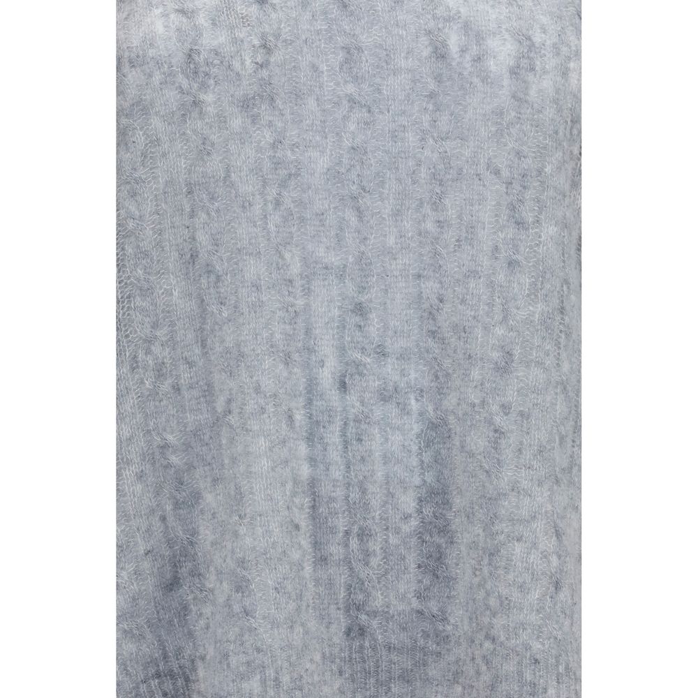 Gray Cashmere Sweater