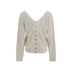 Beige Cashmere Cardigan