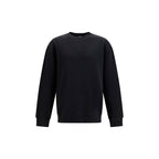 Black Cotton Sweatshirt