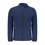 Blue Polyester Men's Sweatshirt