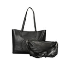 Nero Poliuretano Women's Bag with Adjustable Strap