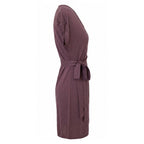 Purple Silk Women Dress