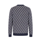 Blue Linen Men Cardigan