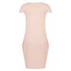 Pink Cotton Women Dress