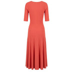 Red Cotton Women Dress