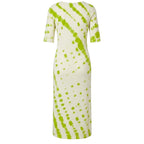 Green Cotton Women Dress