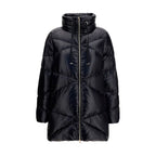 Black Goose Down Full-Length Jacket