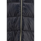 Black Goose Down Full-Length Jacket