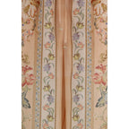 Multicolor Silk Casual Pants