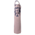 Purple Cotton Women Dress