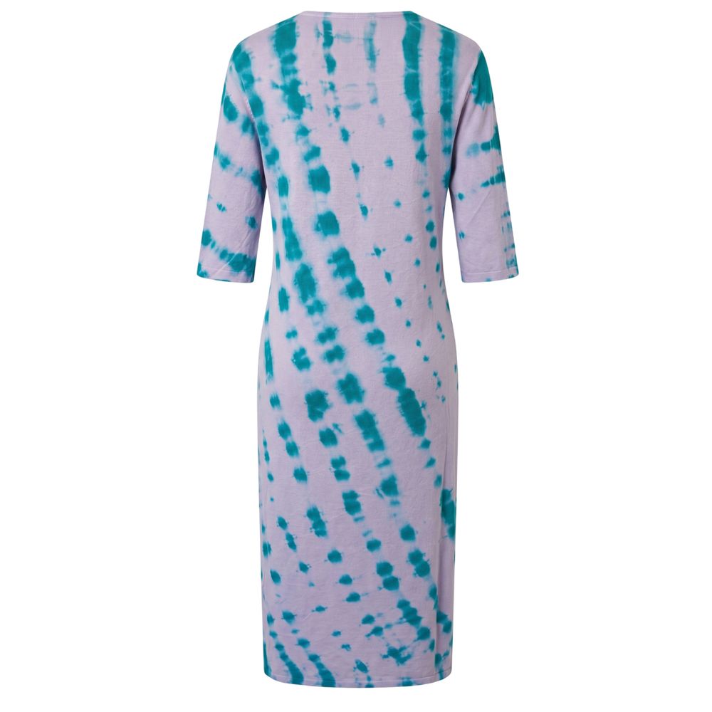 Purple Cotton Women Dress