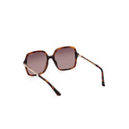 Brown Plastic Women Sunglass