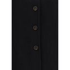 Black Wool Oves Aries Full-Length Jacket