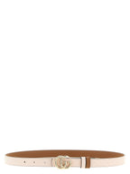 Multicolor Calfskin Thin Belt