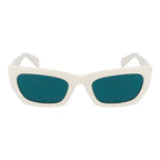 White Injected Sunglasses