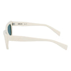 White Injected Sunglasses
