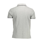 "Grigio Cotton Men Polo Shirt"