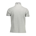 "Grigio Cotton Men Polo Shirt"