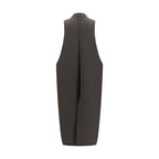 Gray Wool Oves Aries Sleeveless Jacket