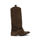 Brown Calf Leather Bos Taurus Boots