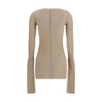 Beige Viscose Shirt