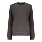 Black Cotton Women's Sweatshirt