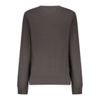 Black Cotton Women's Sweatshirt