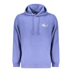 Blue Cotton Men's Sweatshirt