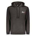 Black Cotton Men's Sweatshirt