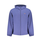 Blue Polyamide Men's Jacket
