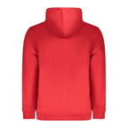 Red Cotton Men's Sweatshirt