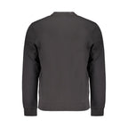 Black Cotton Mens Sweatshirt