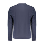 Blue Cotton Men's Sweatshirt