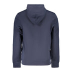 Blue Cotton Men Sweater