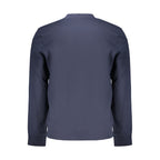 Blue Cotton Men's Sweatshirt