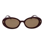 Burgundy Polycarbonate Sunglasses