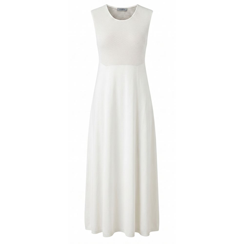 White Silk Women Dress