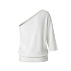 White Cotton Women Sweater