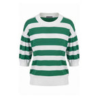 Green Cotton Women Sweater