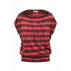 Brown Cotton Women T-Shirt